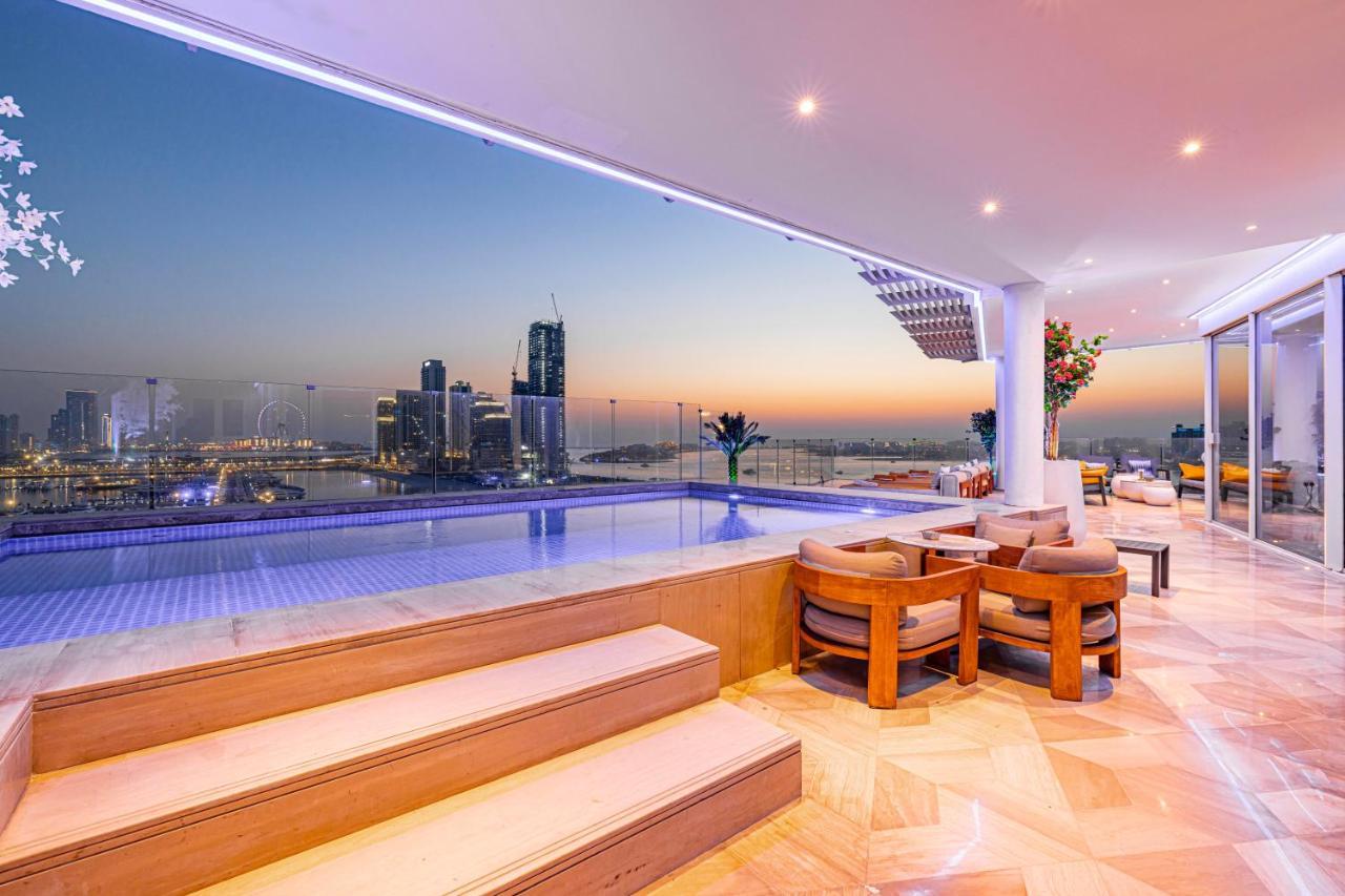 Отель Five Palm Luxury Penthouse Full Marina View & Private Pool Дубай Экстерьер фото