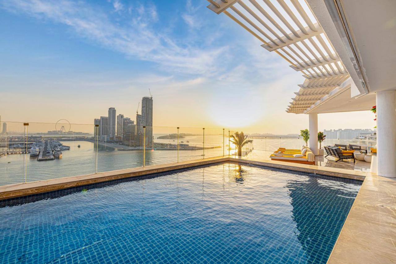 Отель Five Palm Luxury Penthouse Full Marina View & Private Pool Дубай Экстерьер фото