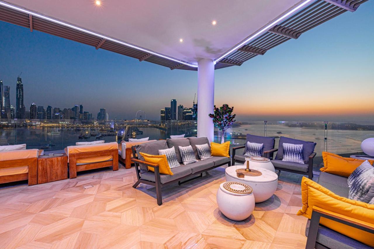 Отель Five Palm Luxury Penthouse Full Marina View & Private Pool Дубай Экстерьер фото