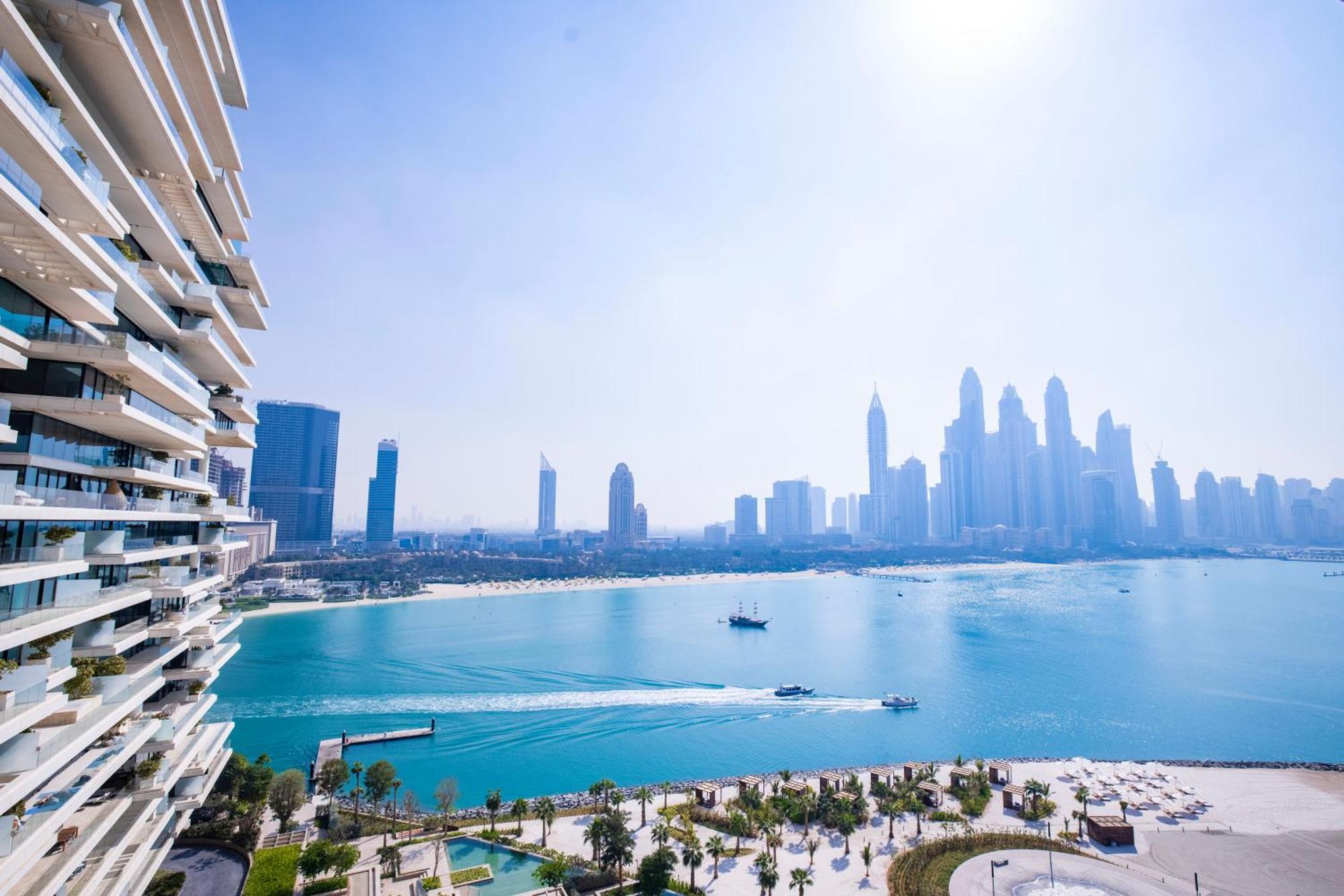 Отель Five Palm Luxury Penthouse Full Marina View & Private Pool Дубай Экстерьер фото